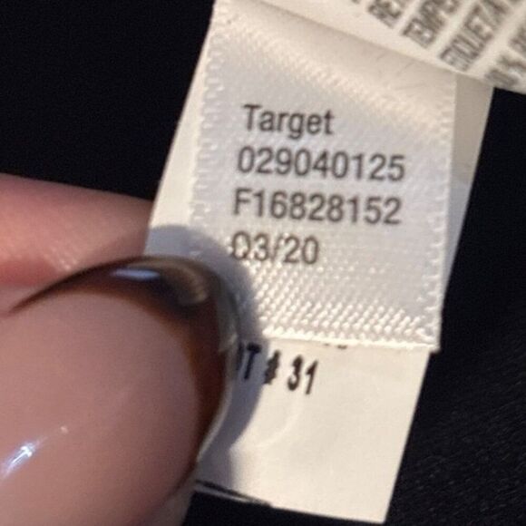 NWT ISABEL MATERNITY 6 Ankle Skinny Trouser Pants Solid BLK Inset Panel Stretch - Picture 13 of 14